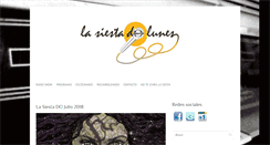 Desktop Screenshot of lasiestadolunes.com